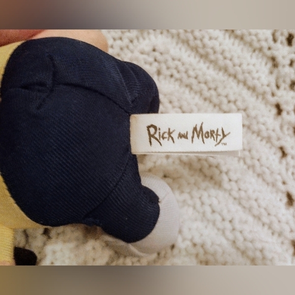 Morty Plush Toy Factory Adult Swim NEW Stuffed Doll 7" Rick And Morty - Picture 7 of 7